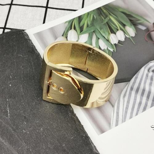 Adjustable Metal Bracelets For Women Statement Alloy Cuff Bangle Jewelry Party Fashion Accessories UKMOC