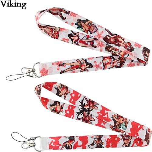 Cartoon Girls Lanyards for Keys Sexy Phone Neck Strap Lanyard for Camera USB Holder Badges Hang Rope Gift for Friends G0781