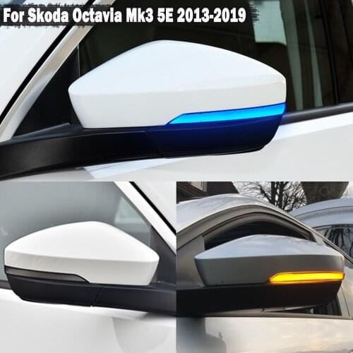 Signal Blinker Mirror flasher Light Dynamic LED Turn Light For Skoda Octavia Mk3 A7 5E 2014 2015 2016 2017 2018 2019