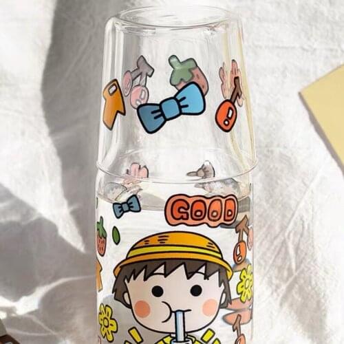 Glass Girl Heart Cup Moet Glass Verre Fraise Net Red Korean Creative Paw Do Or Drink Cute Milk Gift Japanese Style One