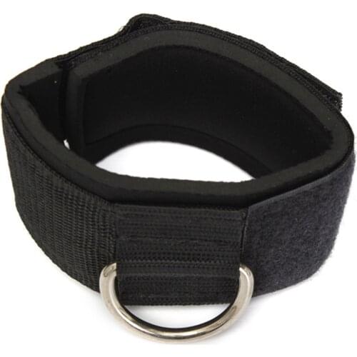 Exercise Fitness Training Equipment D-ring Ankle Anchor Strap Belt Multi Gym Cable Attachment Thigh Leg Pulley Strap Lifting
