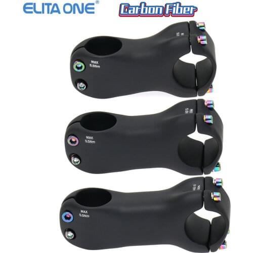 ELITA ONE New Carbon MTB Stem UD 6°/17°-70/80/90/100/110/120/130mm Road Mountain bike Carbon fiber stem 31.8