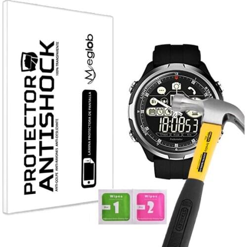 Screen protector Anti-Shock Anti-scratch Anti-Shatter compatible with Zeblaze Vibe 4 Hybrid