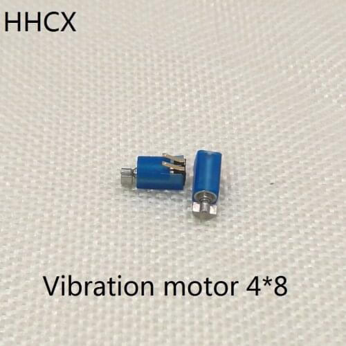 5PCS/LOT 1.5VDC 2 PIN 4*8 MM vibration motor 0408 Coreless Brushless DC Motor vibration motor