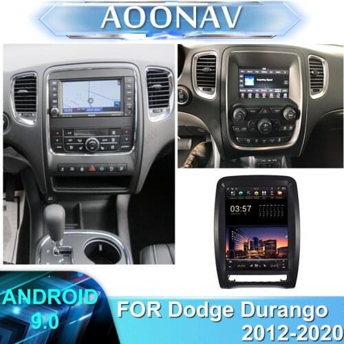 2 DIN Android Car radio for Dodge Durango 2012-2020 car stereo tape recorder Tesla style AUTO radio multimedia player head unit