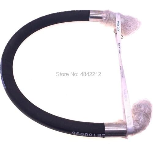 Free shipping 2pcs/lot 0574987901 black rubber and metal oil hose tube high temperature used for AC machine