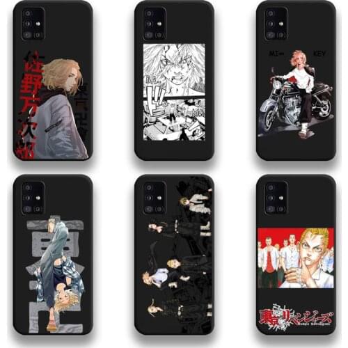 Anime Tokyo Revengers Mikey Phone Case For Samsung Galaxy A52 A21S A02S A12 A31 A81 A10 A20E A30 A40 A50 A70 A80 A71 A51 5G