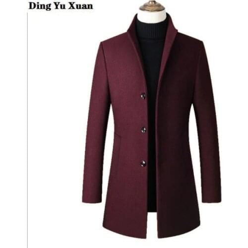 Ding Yu Xuan Men's Trench Coats