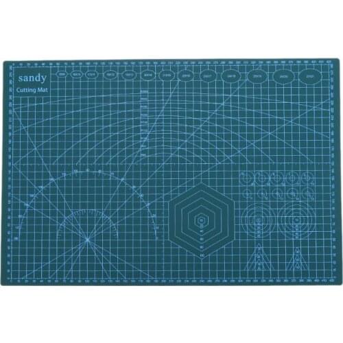 A3/A5 PVC Cutting Mat Cutting Pad Patchwork Cut Pad Non-slip Patchwork Manual DIY Tool Cutting Board Double-sided Self-healing