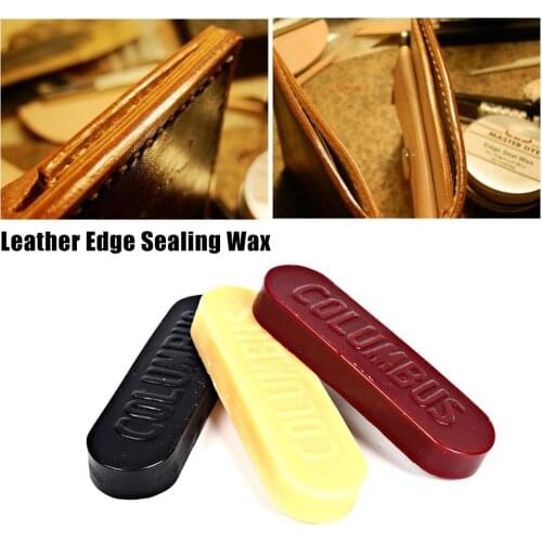 Leder Abdichtung Wachs Leder Polieren Wachs Leder Rand Tanning DIY Leder Schleifen Carving Werkzeug Leather Side Polishing Wax