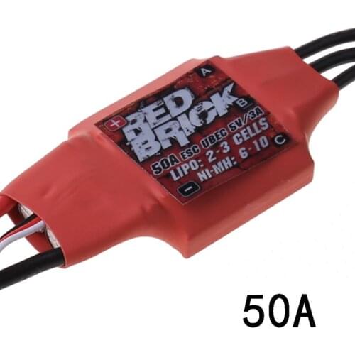 Red Brick 50A/70A/80A/100A/125A/200A Brushless ESC Electronic Speed Controller F1CB