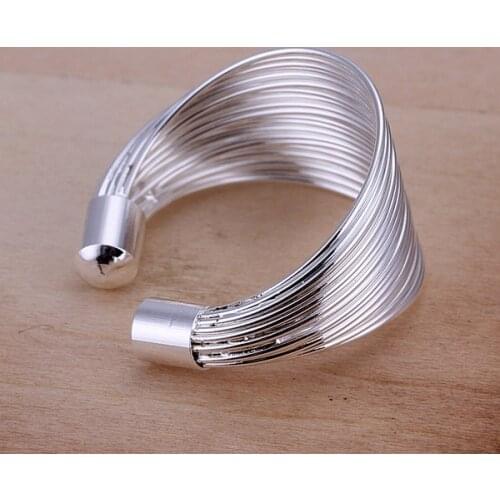 Cute High quality Wedding open chain style festival gifts Silver color Rings beautiful trendy Jewelry Free shipping R018