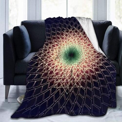 Plush Throw Velvet Blanket DJ Mix Warm Fleece Carpet Office Bedspread for Men Dual Sided Sleep Mat Pad Flannel Cover for Fall