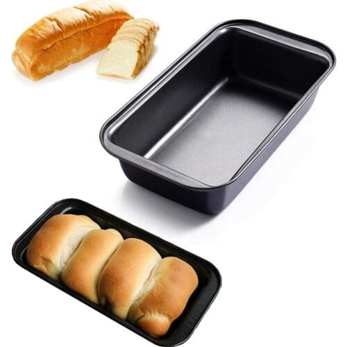 Loaf Pan Toast Mold Carbon Steel Bread Baking Pan Nonstick Cake Making Tray Bake Food Serving Tool for Home Kitchen Bakeware