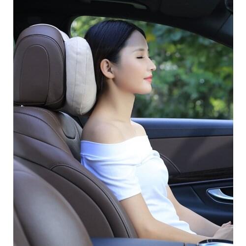 ForBell Car Headrest Four Seasons General Purpose Vehicle Headrest Neck Protection Pillow Car AccessoriesInterior Seat Pillow