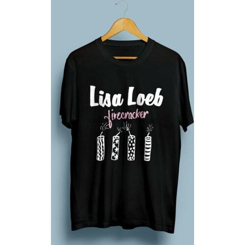 Rare LISA LOEB Firecracker Tour Concert 1997 Vintage T Shirt Size S - 2XL