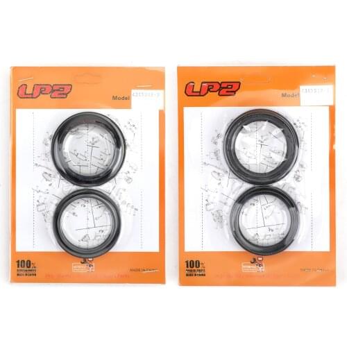 Areyourshop for Kawasaki ZG1400 Ninja ZX-10R ZX14R KLX KLZ KX ZZR 92049-1522 Front Fork Oil Seal Dust Cap Repair Rebuild Kit