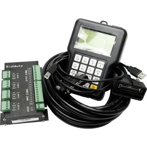 RichAuto DSP A11 CNC Controller A11S A11E 3 Axis Motion Controller Remote CNC Engraving Cutting Machine Control English Version