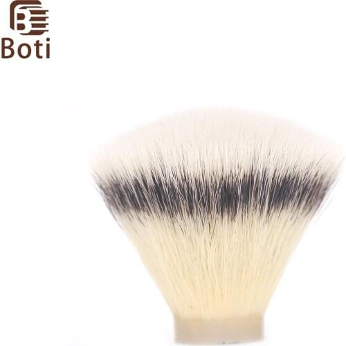 Boti Brush-Handmade The Newest 3 Color Synthetic Hair Knot Fan Shape Shaving Product Mens Daily Cleaning Beard Brush Tool