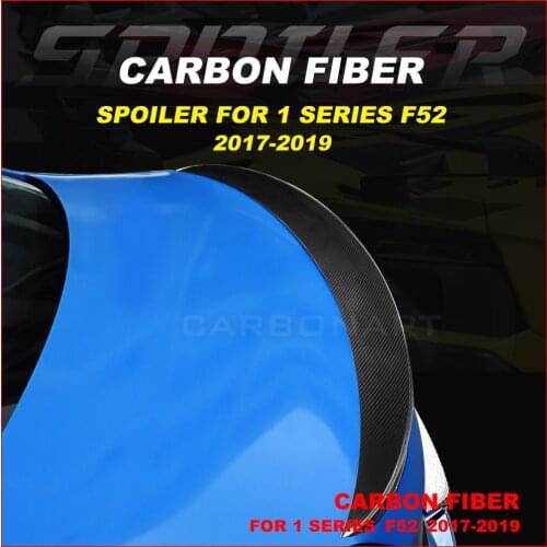 For 1Series F52 Carbon Fiber Trunk Spoiler Rear Car Wing for bm w 1 Series F52 Convertible carbon fiber spoiler 2017-2019