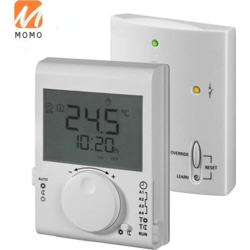 100RF/SET Room thermostat radio frequency set with 24-hour time switch