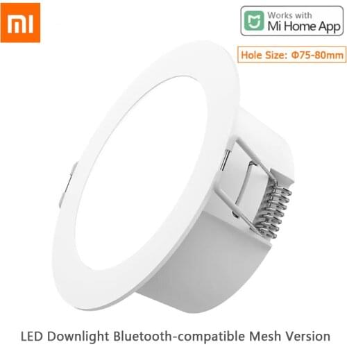 Xiaomi Mijia Smart LED Down Lamp Bluetooth Downlight MESH Version Ceiling Light from Xiaomi youyin