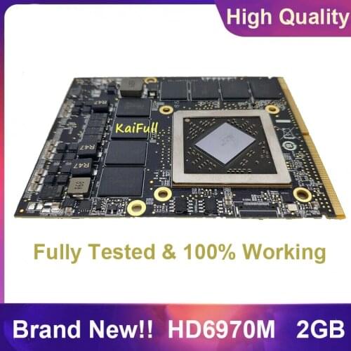 Brand New HD6970 HD6970M HD 6970 6970M 2GB 109-C29647-00 216-0811000 Video Graphic Card VGA GPU For Apple iMac 27" A1312 A1311