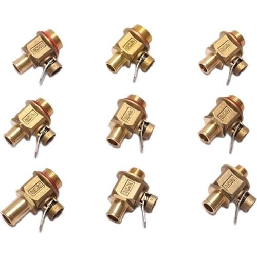 For PC ZX SANY KOMATSU Daewoo kobelco Excavator oil pan oil drain valve switch screw oil out valve Excavator Accessories