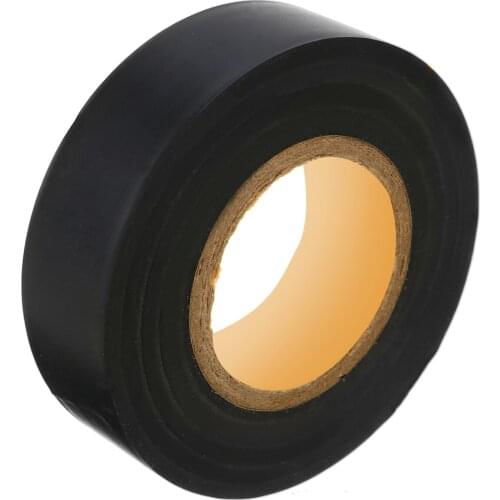 1 Roll Black Electrical Tapes Self-adhesive Tape Strong PVC Insulation Tape DIY Home Tools 17mmx25m