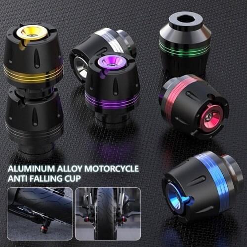 2Pcs Motorcycle Anti Collision Cup Wheel Protection Motorbike Crash Pads Diameter Front Fork Cup