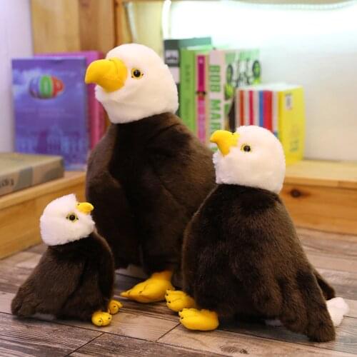 20/30/40cm Cute Lifelike Sea Eagle Plush Toys Stuffed Plush Marine Animal Kids Toy Soft Doll Children Boys Lovely Birthday Gift