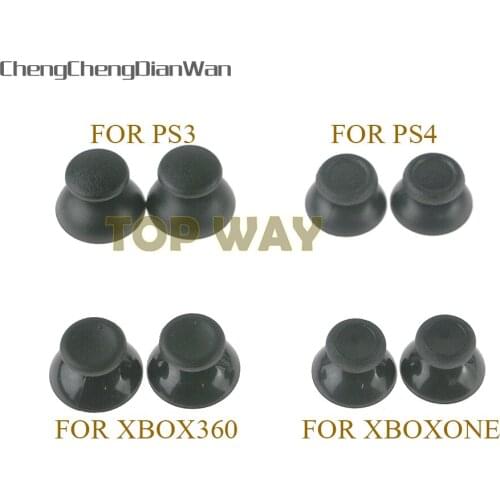 For Xbox360 XboxONE PS3 PS4 Controller 3D Analog Thumbsticks Thumb Grip Stick Cap Joystick For xbox 360 one ChengChengDianWan