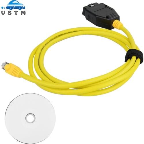 E-SYS For BMW F-series ICOM OBD2 Coding Diagnostic Cable Ethernet to OBD ESYS Data OBDII E-SYS Coding Hidden ENET Data Tool