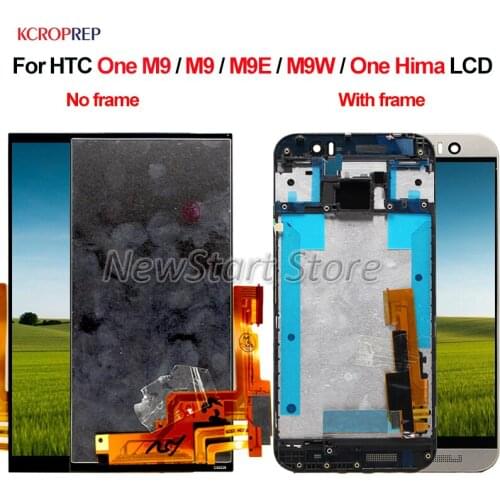 For HTC One M9 M9E M9W One Hima LCD Display Touch Screen Digitizer Assembly For HTC M9 M9E M9W Hima lcd Replacement Accessory