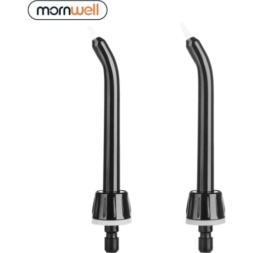 2 Periodontal Pocket Tips With Mornwell D50BS Water Flosser Oral Irrigator For Braces and Teeth Whitening