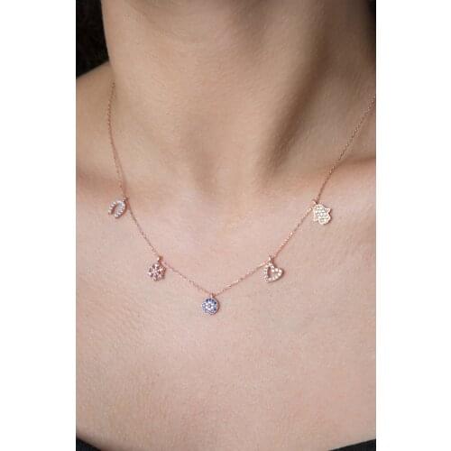 Lucky Necklace for Women Desire Fashion Jewelry 925 Sterling Silver