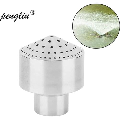 1/1.5 inch Internal Thread Stainless Steel Fireworks Fountain Nozzle Garden Green Sprinkler Watering Irrigation Tool