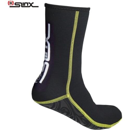 Slinx 3mm diving socks neoprene Premium Water Fin Sock Perfect for water diving,Snorkeling, Swimming