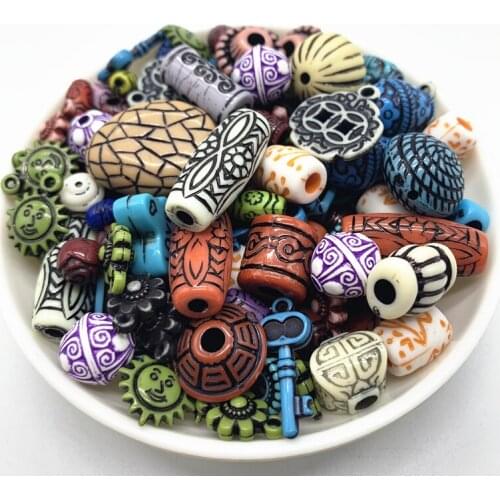 20g New Acrylic Beads mixing Beads Style for DIY Handmade Bracelet Jewelry Making Accessories Wholesale#28