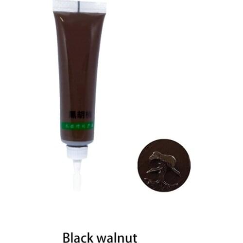 Black Walnut Furniture Refinishing Wood Door Floor Furniture Repair Cream Paint Wood Pothole Scratch Repair Material