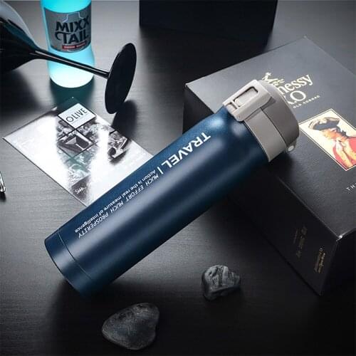 500ML Thermos Vacuum Flasks Temperature Display 304Stainless Steel My Hot Water Bottle Travel Coffee Mug Tea Milk Mug Thermo cup