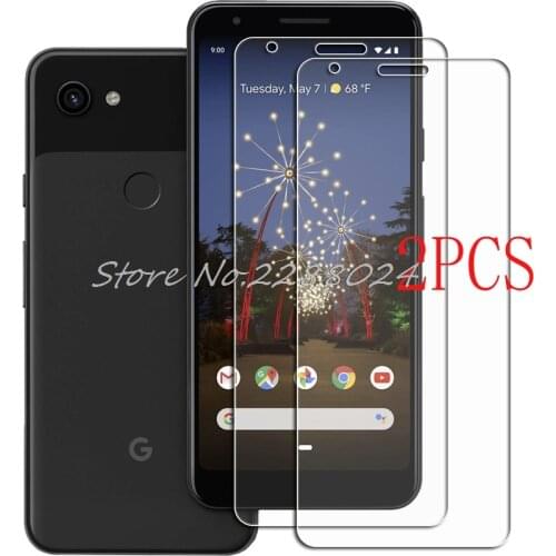 2PCS FOR Google Pixel 3a G020A, G020E, G020B Tempered Glass Protective on Google Pixel3a 5.6" Screen Protector Glass Film Cover