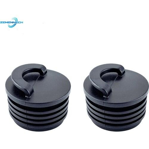 2PCS Universal 40mm Black Rubber Drain Holes Plugs Scupper Stopper Bungs Drainage Kayak Marine Boat Rafting Dinghy Canoe Raft
