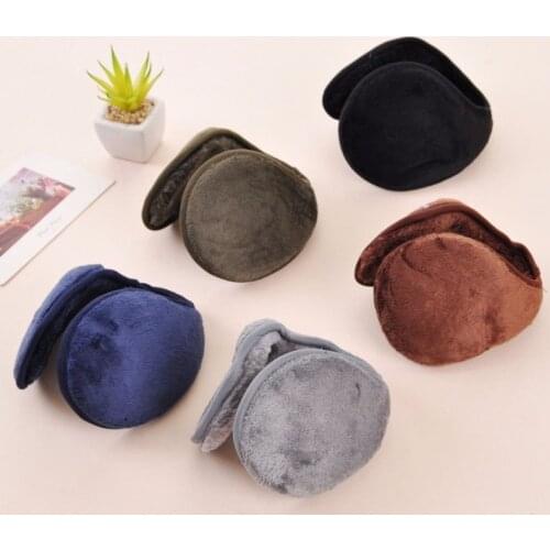 4 Color Warm Earmuffs Durable No Ear Pain Behind The Head Band Adjustable Ear Cover Winter Unisex Gift Dropship