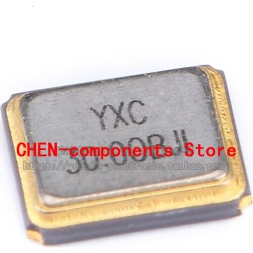 5pcs SMD passive crystal YSX321SL 30MHz 10ppm 12pF X322530MOB4SI 4 feet