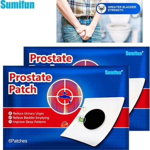 6/18 pcs Prostatitis Patches Prostate Treatment Men Strengthen Kidney Navel Plaster Urine Discomfort Medical Patch Health Care