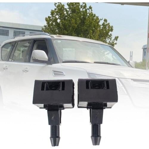 80% HOT SALES!! 2Pcs Replacement Car Front Windshield Wiper Nozzle 28932-JD000 for Nissan Qashqai/Dualis
