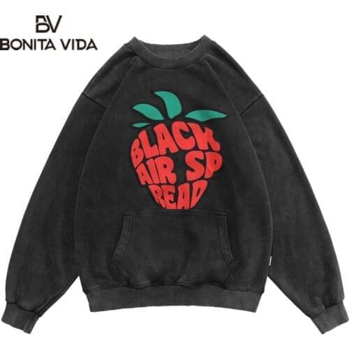 BONITA VIDA Men's Sweatshirts With Slogans