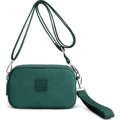 Colorful Mini Beach bag Nylon Crossbody Bags Tote waterproof Shoulder Bag elegant daily shopping Women Casual Messenger Bags