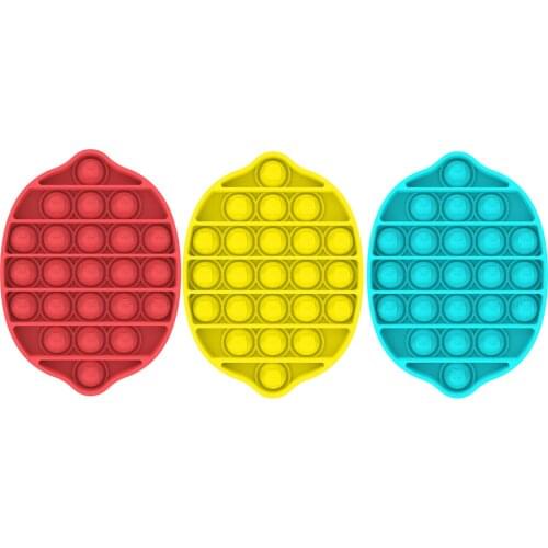 Push Bubble Fidget Sensory Toys Autism Special Needs Stress Reliever Silicone Hand Toy For Kids Adults Anti-stress Toy